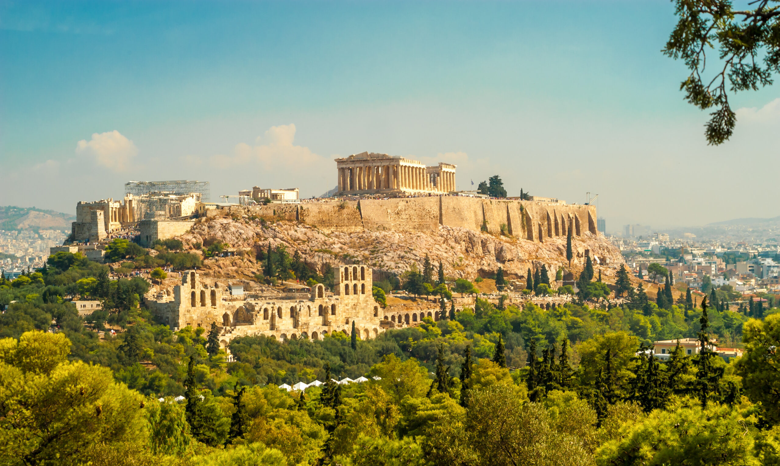 Ahora se puede visitar la Acrópolis de Atenas sin turistas