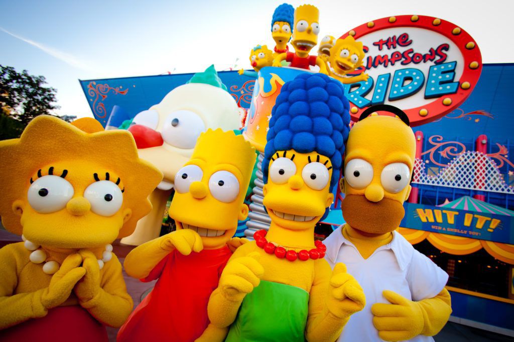 ¿Los Simpsons pasarán de los parques Universal a los de Disney?